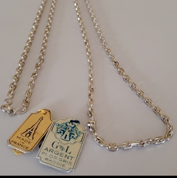 Silver Mariner Link Chain Necklace - Picture 2 of 4